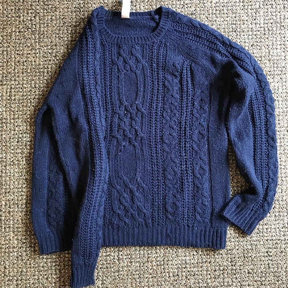 Blue sweater